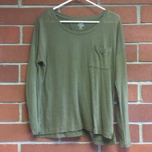 Old Navy long sleeved boyfriend shirt